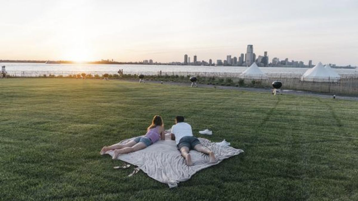 When Camping Comes With a Skyline View