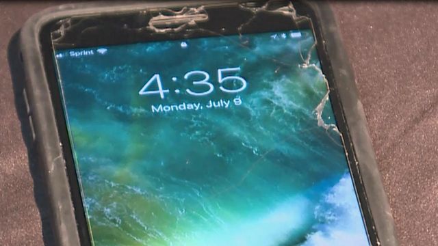 Woman burned after falling asleep on charging cellphone