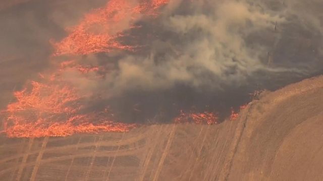 Wildfires burning in Oregon