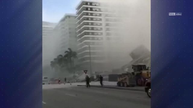 12-Story building in Miami Beach collapses