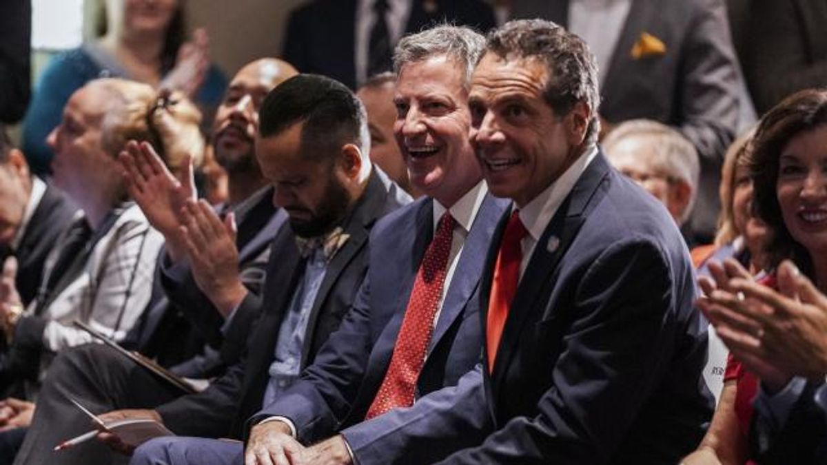 Cuomo and de Blasio: Making Nice, for Now