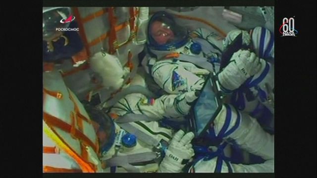 2 astronauts safe after emergency landing in Russia