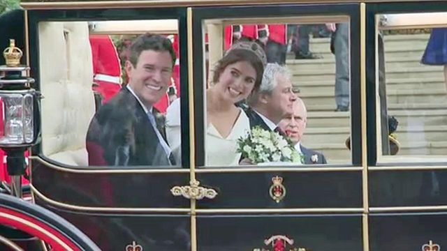 Princess Eugenie weds at Windsor Castle