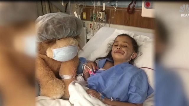 Young cancer patient finally able to smile