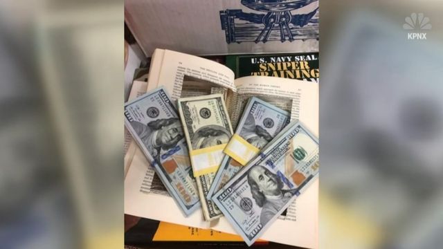 $4,000 found in donated book