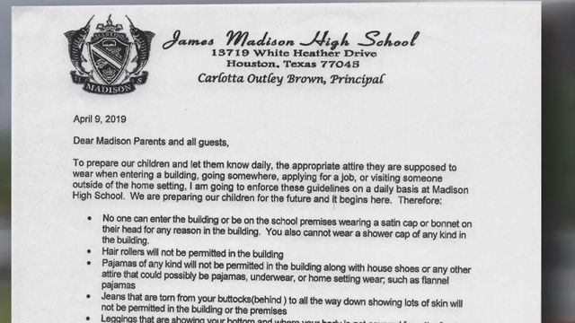 Texas school impliments dress code for parents