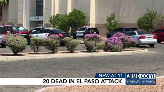 Officials say 20 killed, many wounded in El Paso shooting