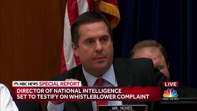 House Intelligence Committee: Ranking Republican Devin Nunes' opening statement
