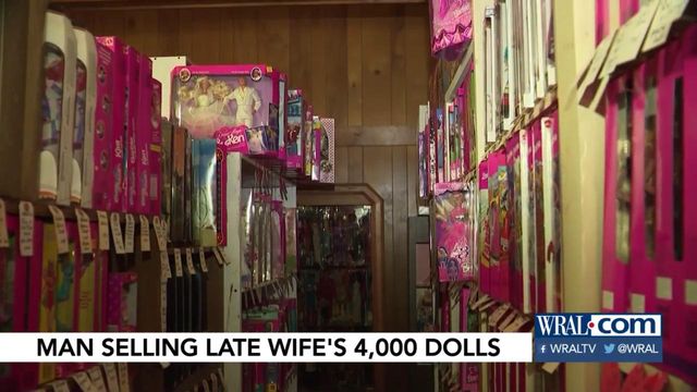Wife leaves behind over 4,000 amazing dolls
