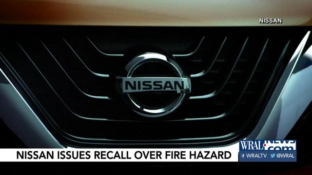 Nissan recalling over 450,000 vehicles for fire danger