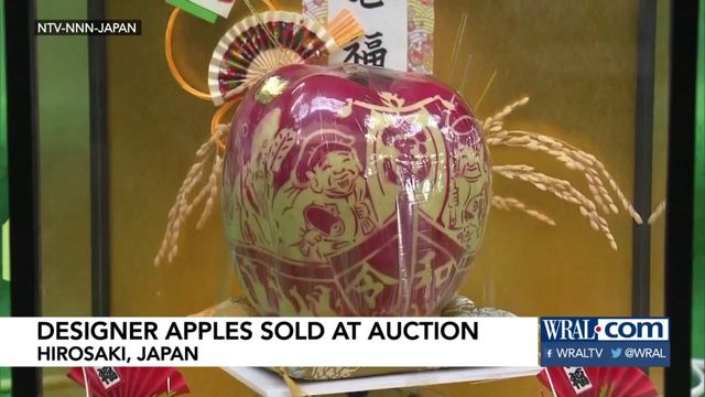 'Designer apples' taking Japan by storm