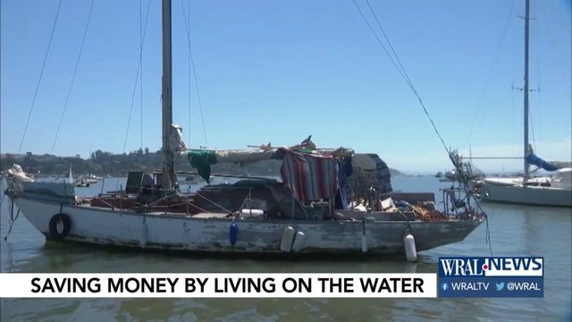 High cost of rent in Bay area has some living rent free in boats on the water