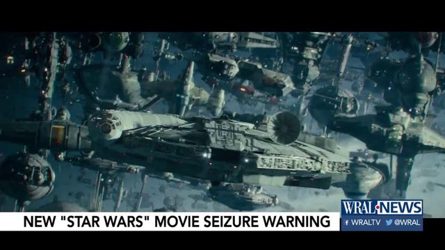 Walt Disney Studios warns new 'Star Wars' film may cause seizures