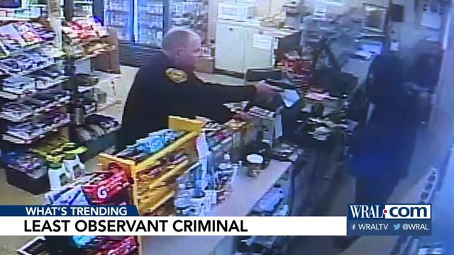 Armed robber doesn't notice Mass. officer approach him, is arrested