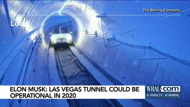 Elon Musk looking to soon open high-speed tunnel in Vegas