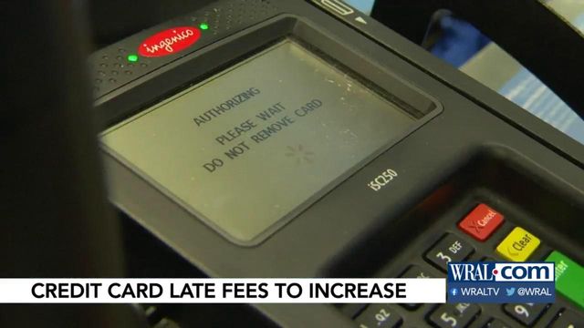Permissible maximum for credit card late payment fees to rise by $1