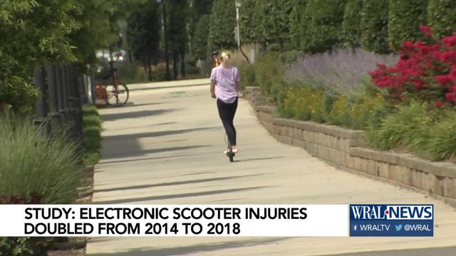 Report states accidents involving electronic scooters on the rise