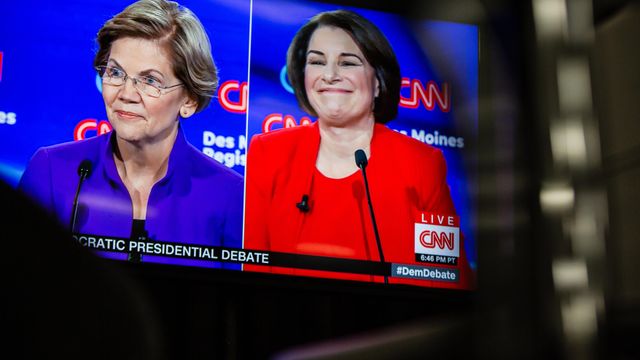 Are the women the only undefeated Democratic candidates?