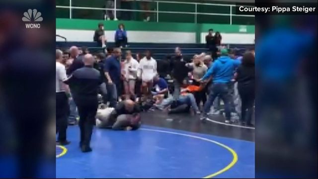 Dad assaults son's opponent during wrestling match in Kannapolis