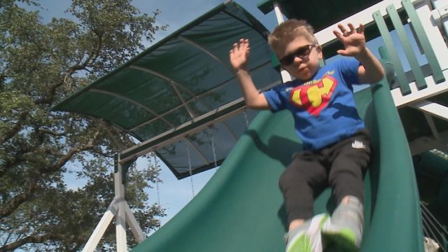 Family with terminally ill child sued after building swing set