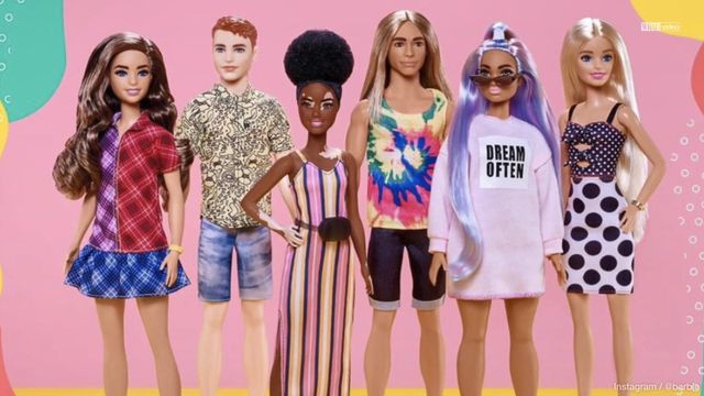 New Barbie dolls feature vitiligo and hairless models