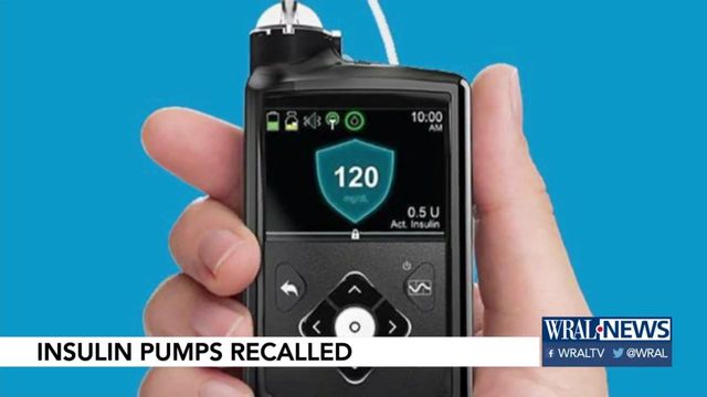 Medtronic recalling insulin pumps for possible incorrect doses given