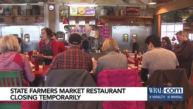 State Farmers Market Restaurant to close temporarily for remodeling