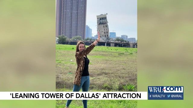 Failed implosion turns Dallas tower into tourist attraction