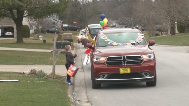 Birthday parade for Indiana boy keep the party going