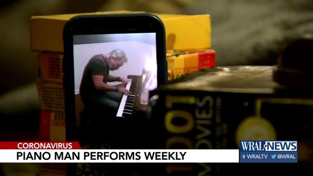 Kentucky man spends Fridays entertaining people with piano through social media