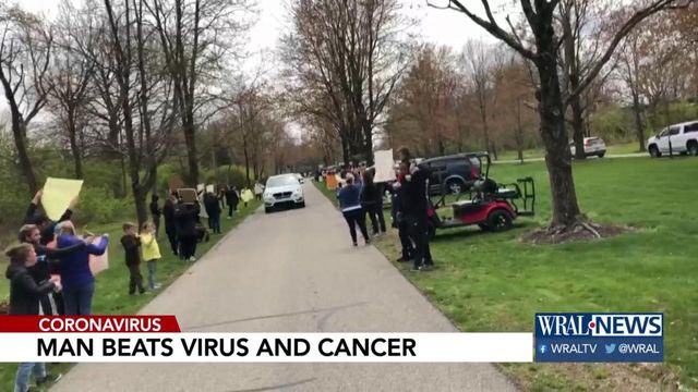 Indiana Man gets a welcome home party after beating coronavirus and cancer