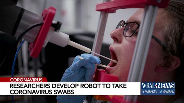 Researchers develop robot that can take coronavirus tests