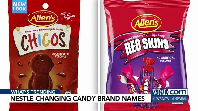 Nestle to change names of two candies sold in Australia