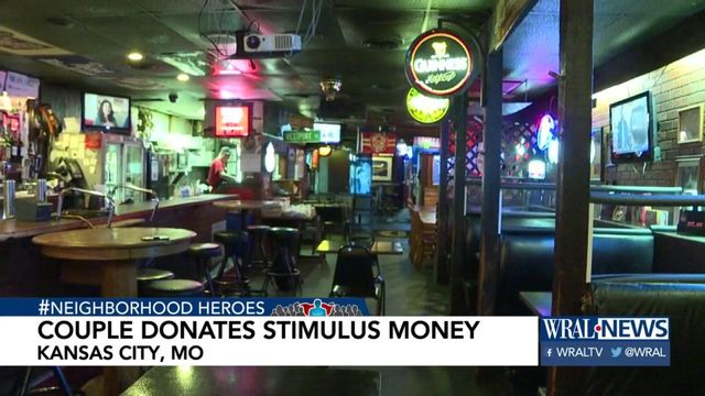 Kansas restaurant gives away stimulus check money to struggling businesses