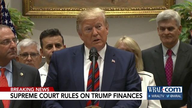 Supreme Court rules President Trump may have to turn over financial, tax records 