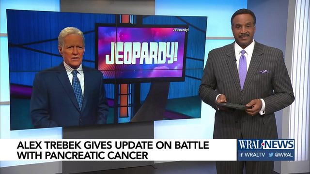 Alex Trebek shares update on pancreatic cancer battle