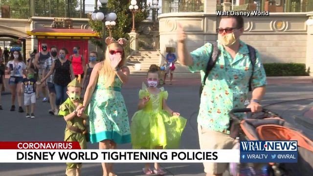 Disney World tightening mask policy after reopening on July 11