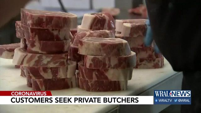 Private butchers see business boom during coronavirus pandemic