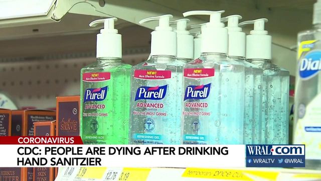 CDC: People are dying after drinking hand sanitizer 