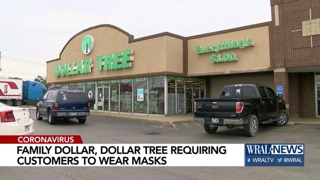 Dollar Tree and Family Dollar requiring face masks again 