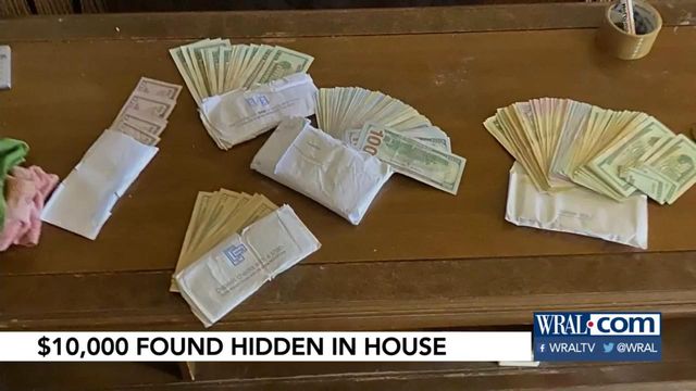 Man who bought old home to renovate finds thousands of dollars in living room