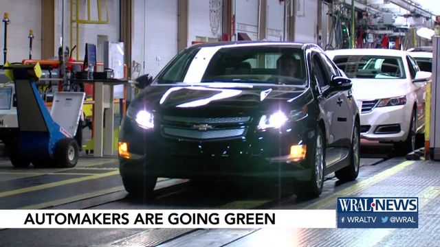 Automakers going green 
