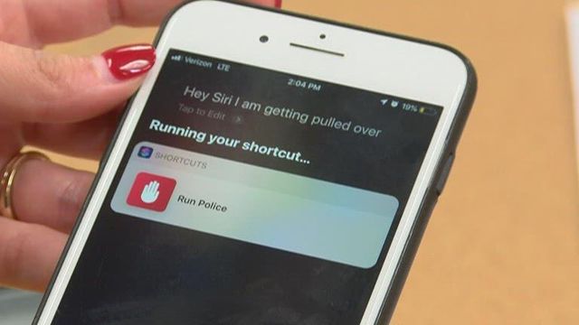 iPhone app starts recording police interaction with Siri command 