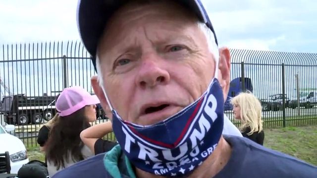 Trump supporters not swayed by canceled rally