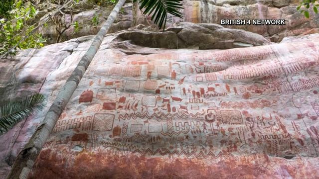 Ice Age paintings discovered in Colombia 