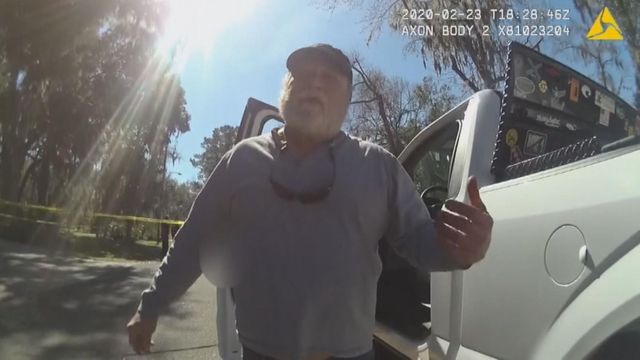 Bodycam video shows moments after Ahmaud Arbery shooting