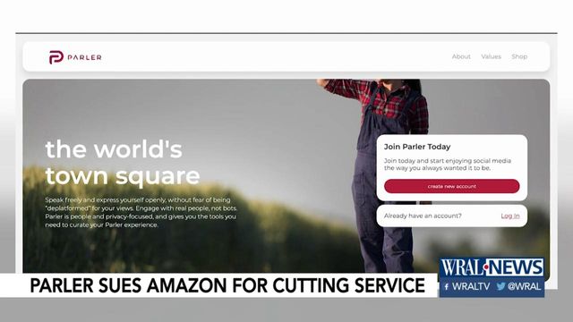 Parler sues Amazon for cutting service 