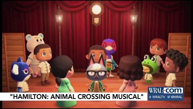 Man creates Hamilton musical through Animal Crossing