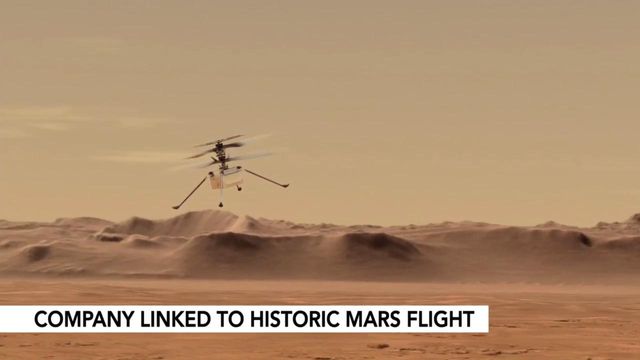 Durham company linked to historic Mars flight