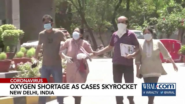 COVID spike leads to oxygen shortage in India